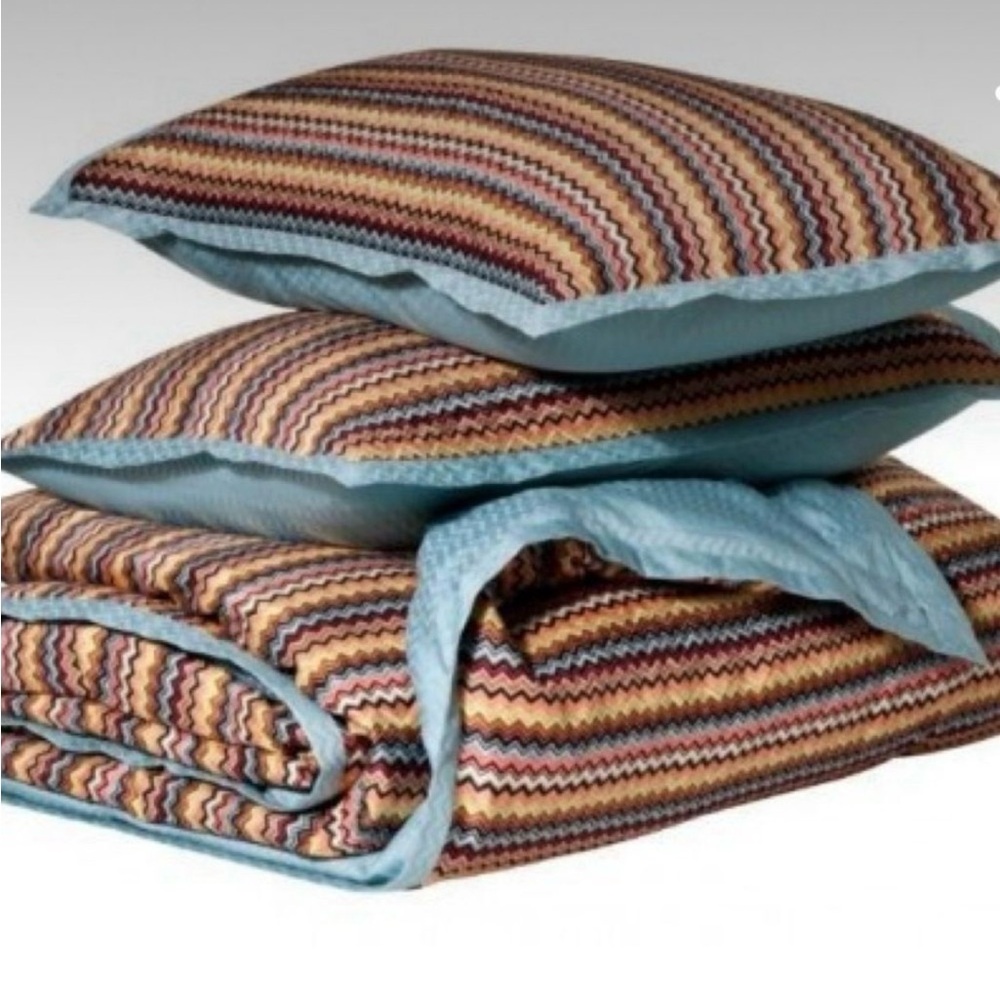 Missoni for Target Zigzag Bedding Full Queen👸Duvet & 2 pillowshams🛌Get to Bed! - Picture 4 of 11
